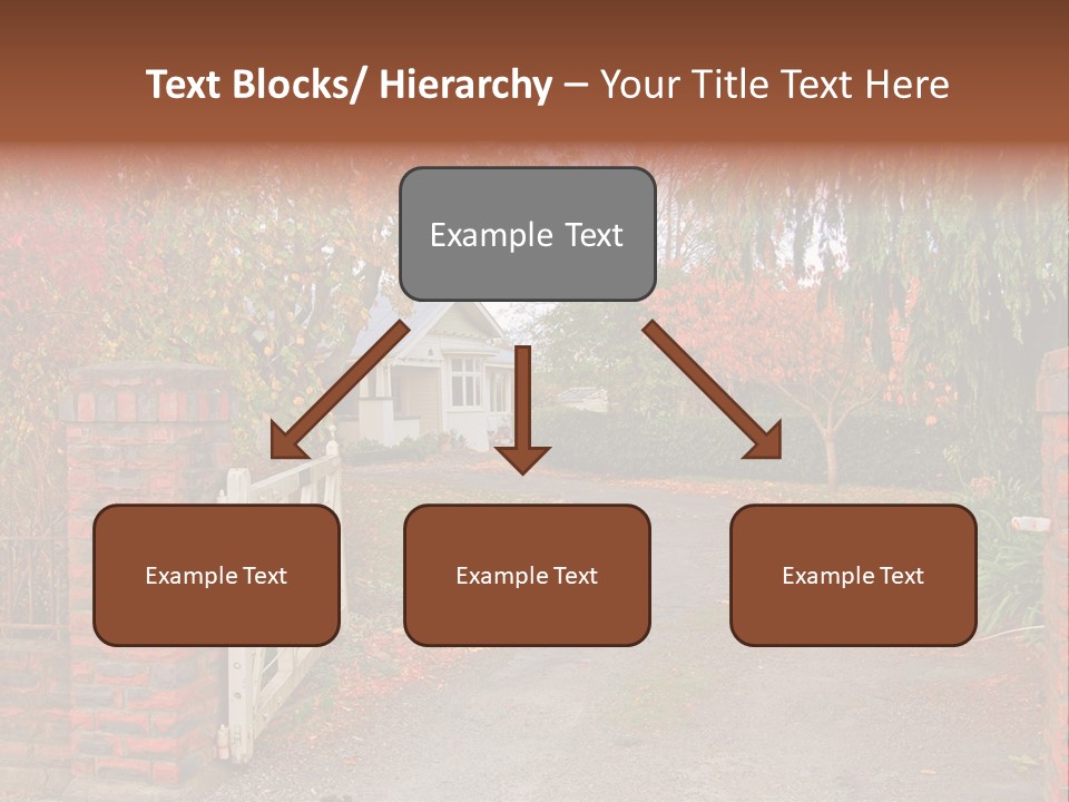 Portrait Of Young Elegance Woman Stroking Her Beautiful Face PowerPoint Template