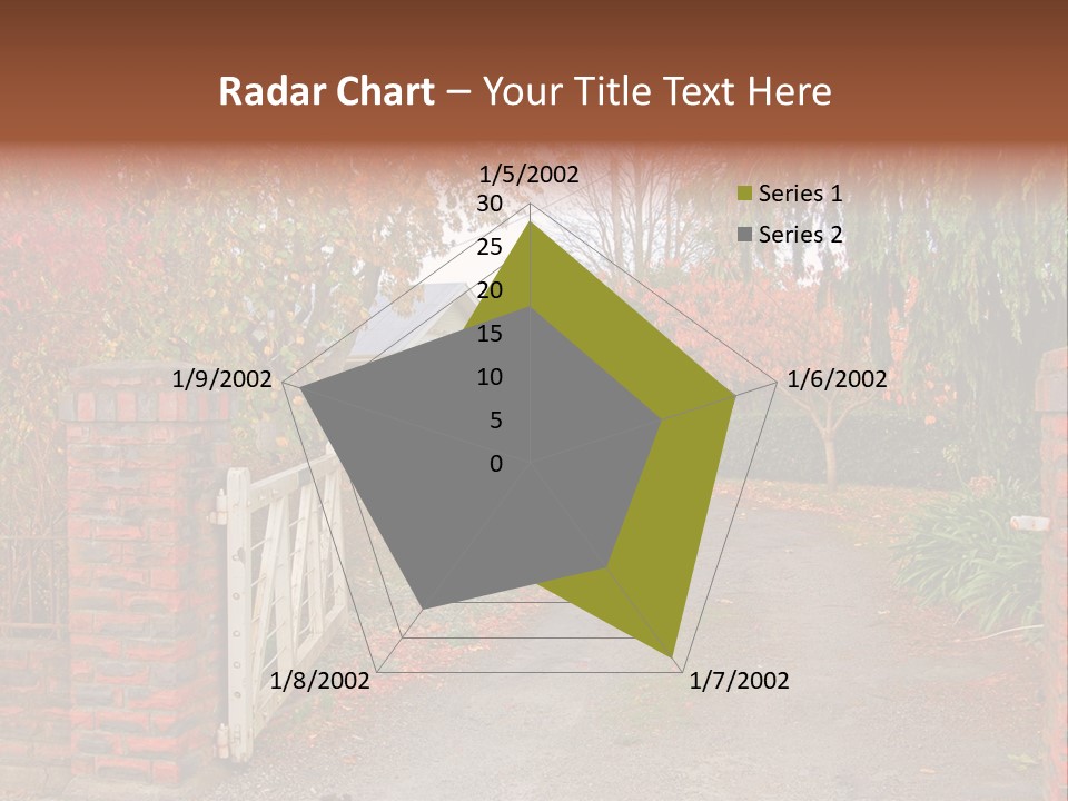 Portrait Of Young Elegance Woman Stroking Her Beautiful Face PowerPoint Template