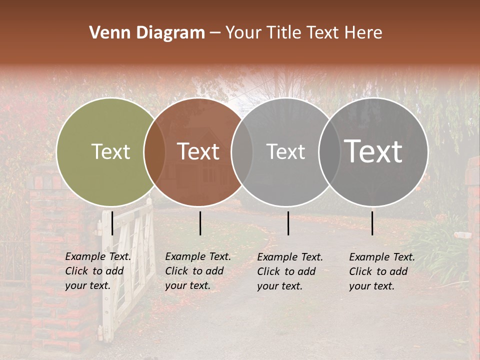 Portrait Of Young Elegance Woman Stroking Her Beautiful Face PowerPoint Template