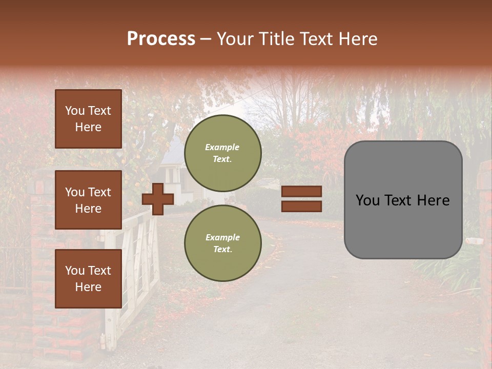 Portrait Of Young Elegance Woman Stroking Her Beautiful Face PowerPoint Template