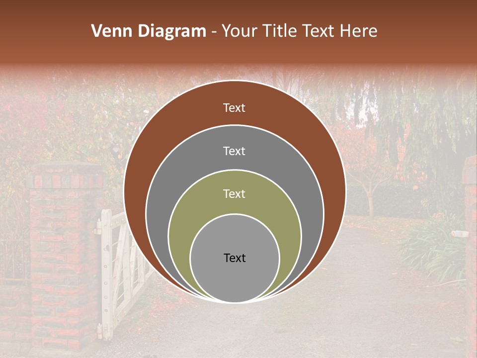 Portrait Of Young Elegance Woman Stroking Her Beautiful Face PowerPoint Template