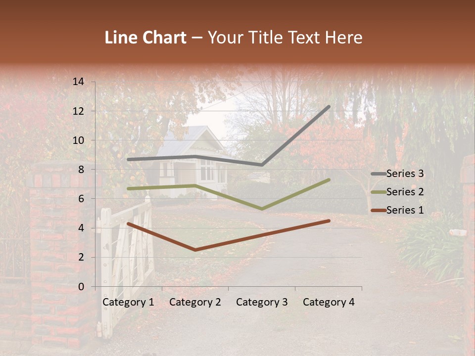 Portrait Of Young Elegance Woman Stroking Her Beautiful Face PowerPoint Template