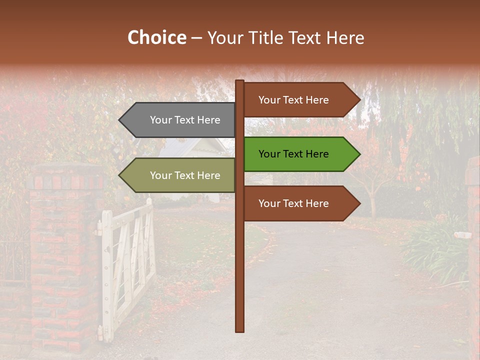 Portrait Of Young Elegance Woman Stroking Her Beautiful Face PowerPoint Template