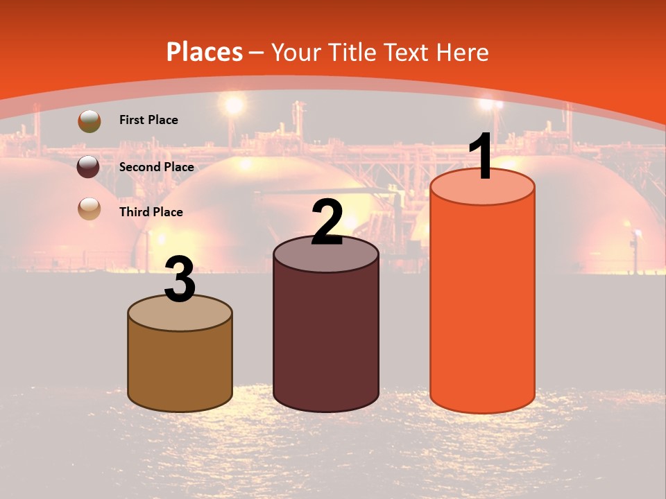 Oil And Gas Industry АБ?? Liquefied Natural Gas Tanker Lng PowerPoint Template