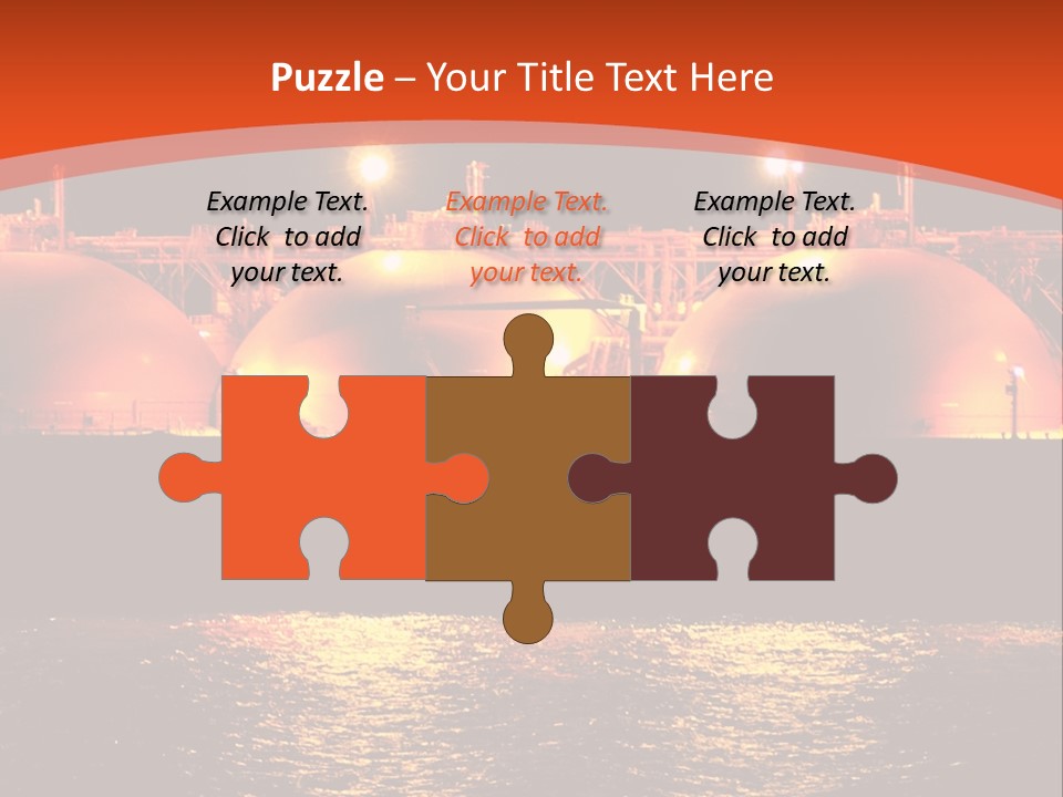 Oil And Gas Industry АБ?? Liquefied Natural Gas Tanker Lng PowerPoint Template