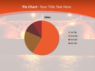 Oil And Gas Industry АБ?? Liquefied Natural Gas Tanker Lng PowerPoint Template