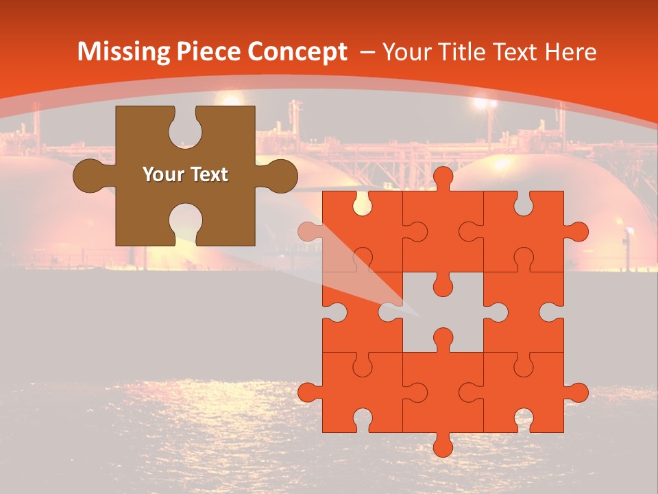 Oil And Gas Industry АБ?? Liquefied Natural Gas Tanker Lng PowerPoint Template