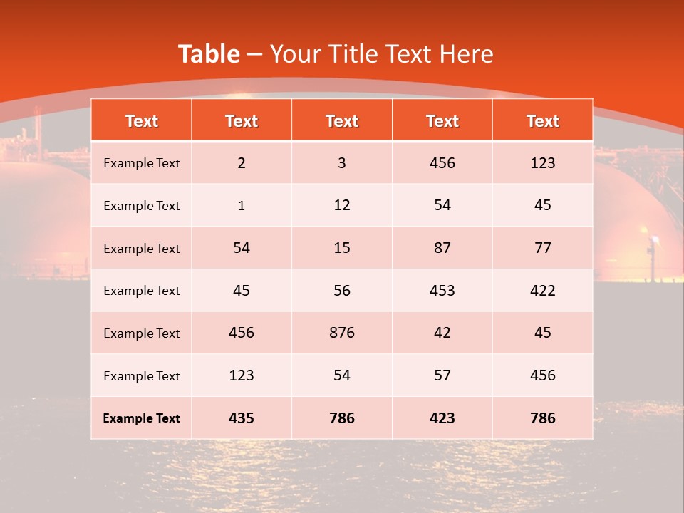 Oil And Gas Industry АБ?? Liquefied Natural Gas Tanker Lng PowerPoint Template