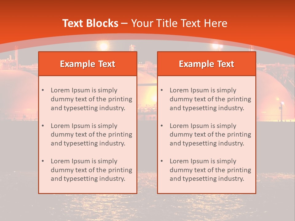Oil And Gas Industry АБ?? Liquefied Natural Gas Tanker Lng PowerPoint Template