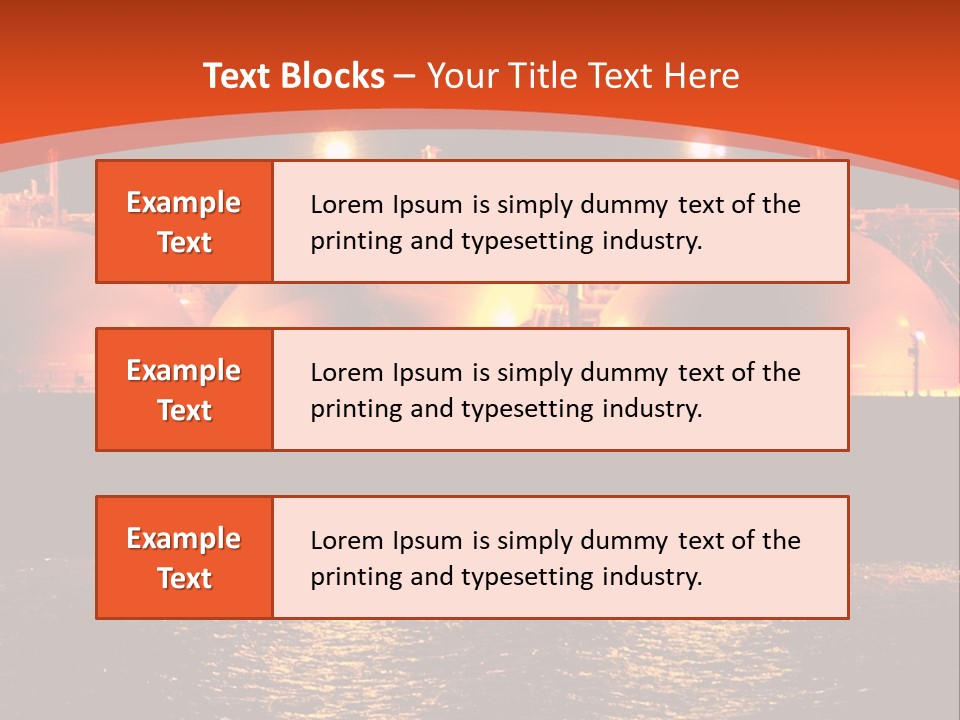 Oil And Gas Industry АБ?? Liquefied Natural Gas Tanker Lng PowerPoint Template