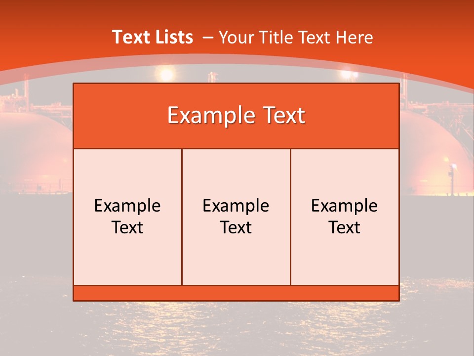 Oil And Gas Industry АБ?? Liquefied Natural Gas Tanker Lng PowerPoint Template