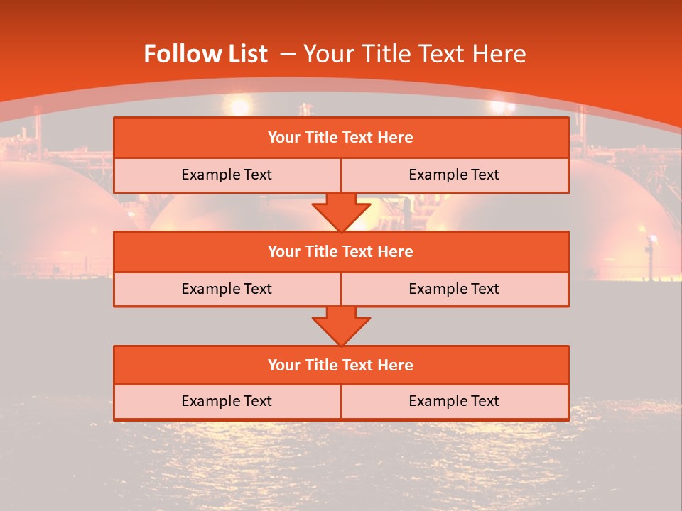 Oil And Gas Industry АБ?? Liquefied Natural Gas Tanker Lng PowerPoint Template