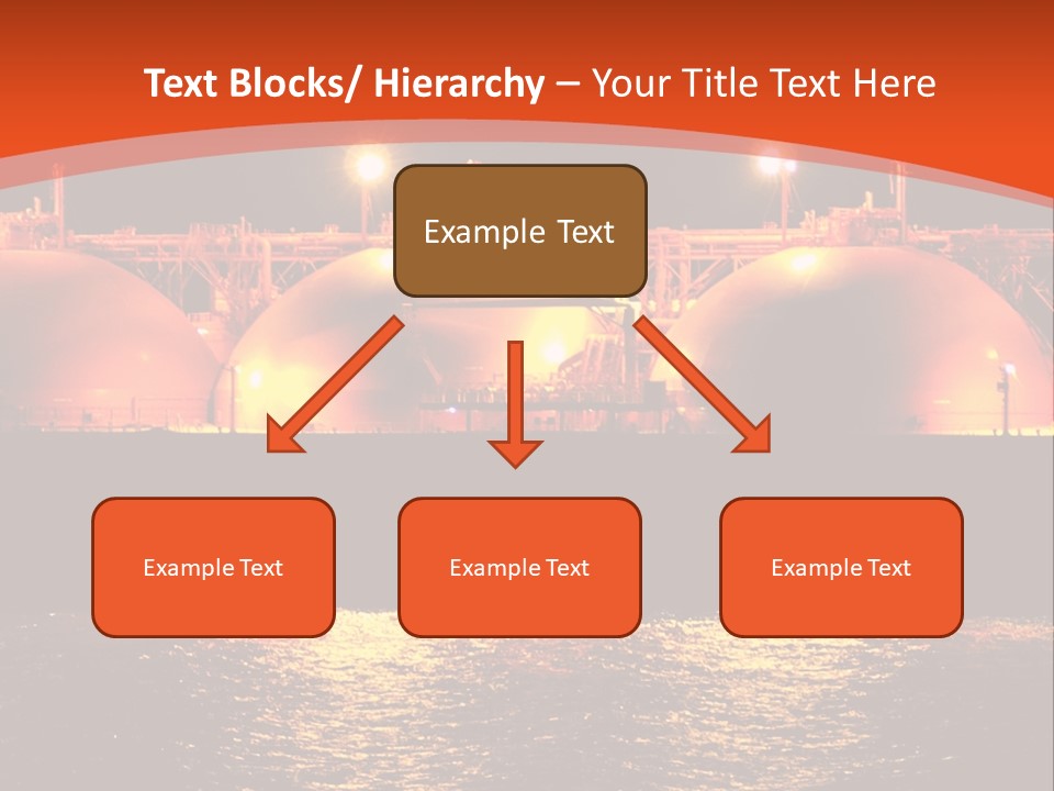 Oil And Gas Industry АБ?? Liquefied Natural Gas Tanker Lng PowerPoint Template