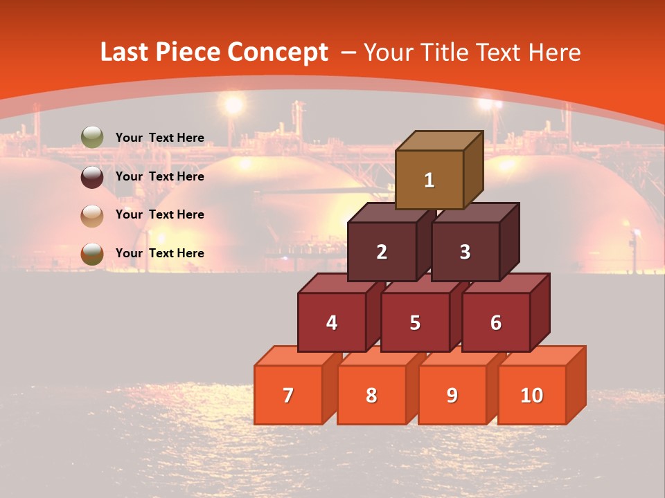 Oil And Gas Industry АБ?? Liquefied Natural Gas Tanker Lng PowerPoint Template