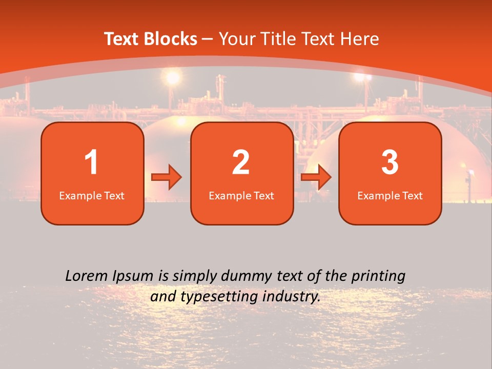 Oil And Gas Industry АБ?? Liquefied Natural Gas Tanker Lng PowerPoint Template