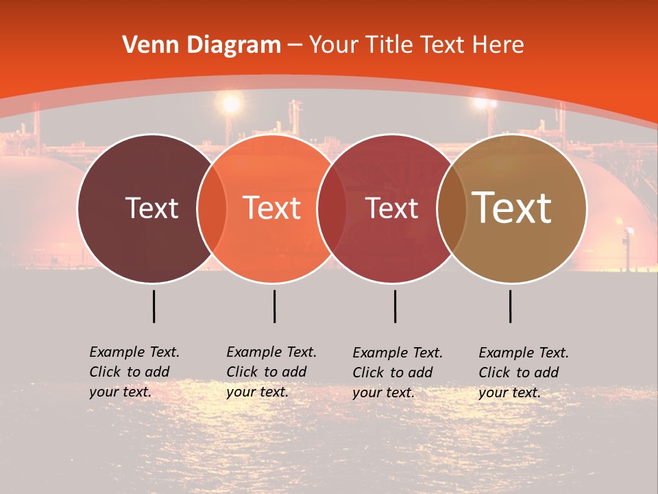 Oil And Gas Industry АБ?? Liquefied Natural Gas Tanker Lng PowerPoint Template