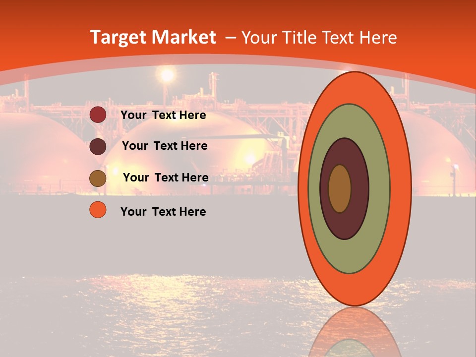 Oil And Gas Industry АБ?? Liquefied Natural Gas Tanker Lng PowerPoint Template