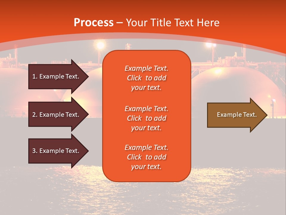 Oil And Gas Industry АБ?? Liquefied Natural Gas Tanker Lng PowerPoint Template