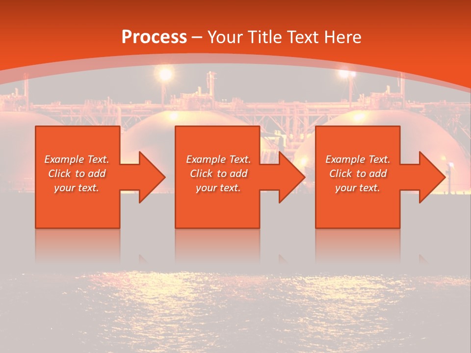 Oil And Gas Industry АБ?? Liquefied Natural Gas Tanker Lng PowerPoint Template