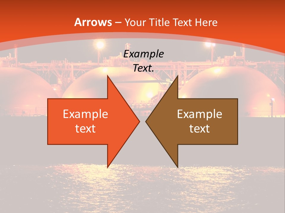 Oil And Gas Industry АБ?? Liquefied Natural Gas Tanker Lng PowerPoint Template