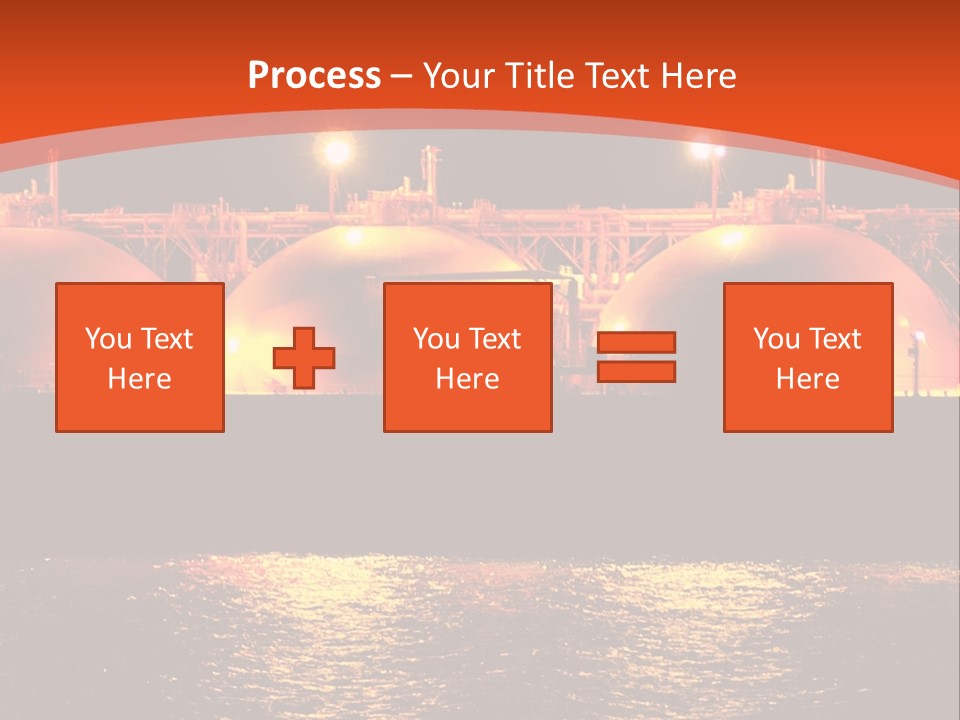 Oil And Gas Industry АБ?? Liquefied Natural Gas Tanker Lng PowerPoint Template