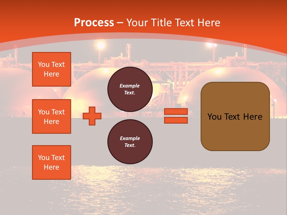 Oil And Gas Industry АБ?? Liquefied Natural Gas Tanker Lng PowerPoint Template