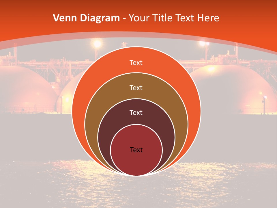 Oil And Gas Industry АБ?? Liquefied Natural Gas Tanker Lng PowerPoint Template