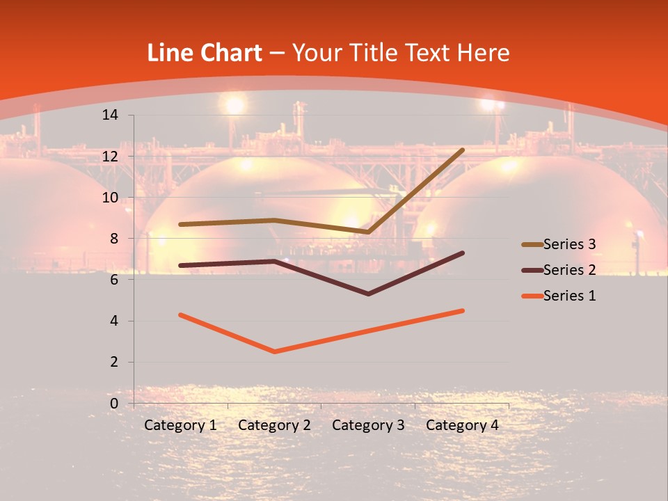 Oil And Gas Industry АБ?? Liquefied Natural Gas Tanker Lng PowerPoint Template