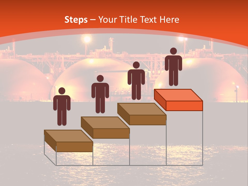 Oil And Gas Industry АБ?? Liquefied Natural Gas Tanker Lng PowerPoint Template