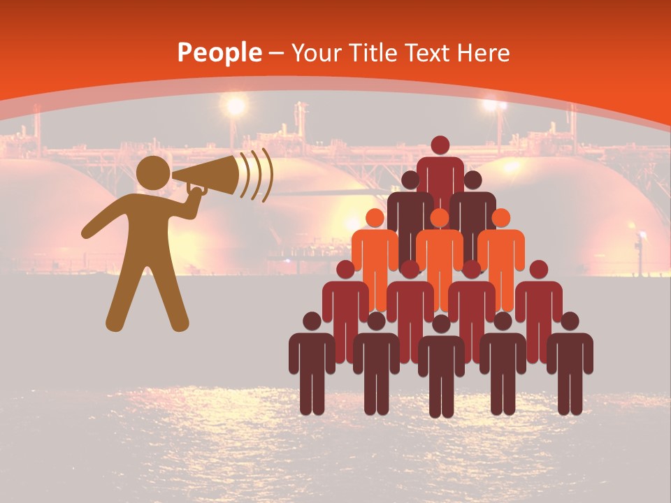 Oil And Gas Industry АБ?? Liquefied Natural Gas Tanker Lng PowerPoint Template