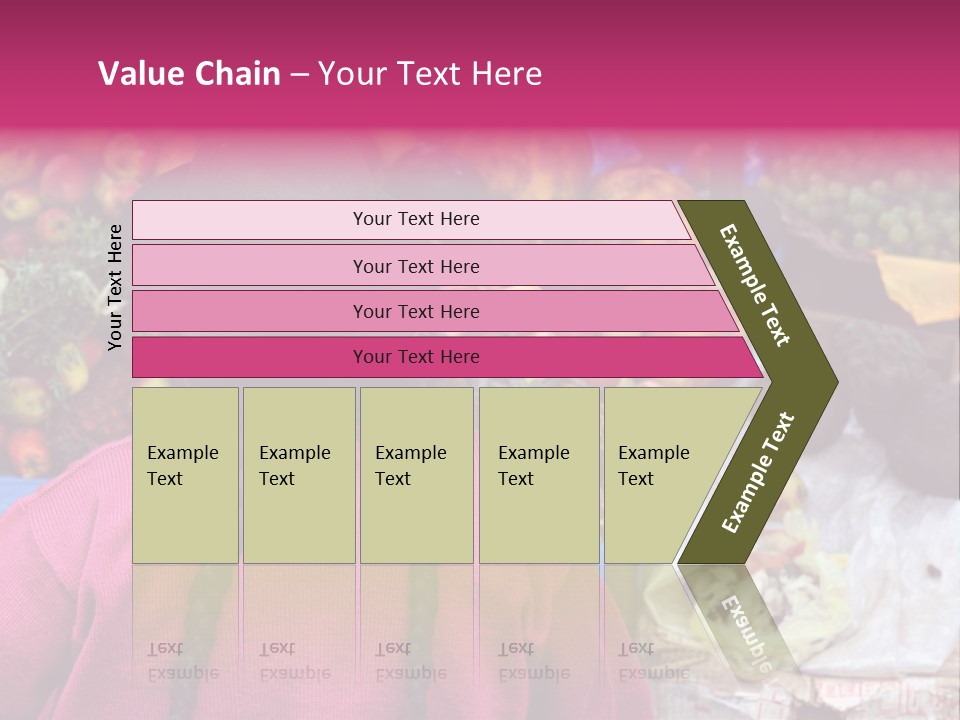 Woman At Pisac Market In Peru PowerPoint Template