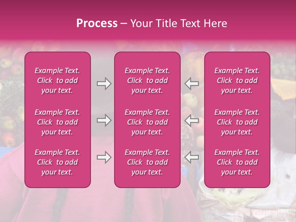 Woman At Pisac Market In Peru PowerPoint Template