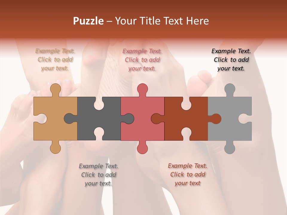 Feet And Spa PowerPoint Template