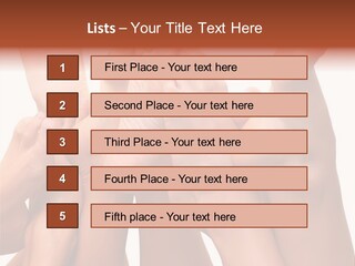 Feet And Spa PowerPoint Template