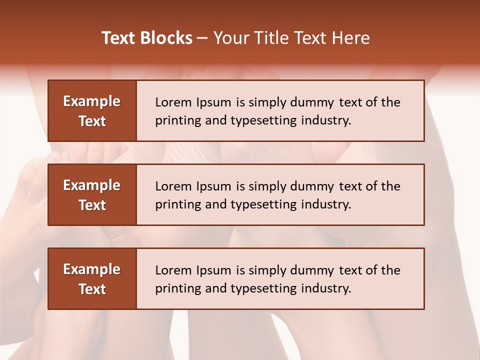Feet And Spa PowerPoint Template