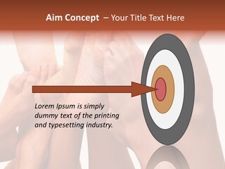 Feet And Spa PowerPoint Template