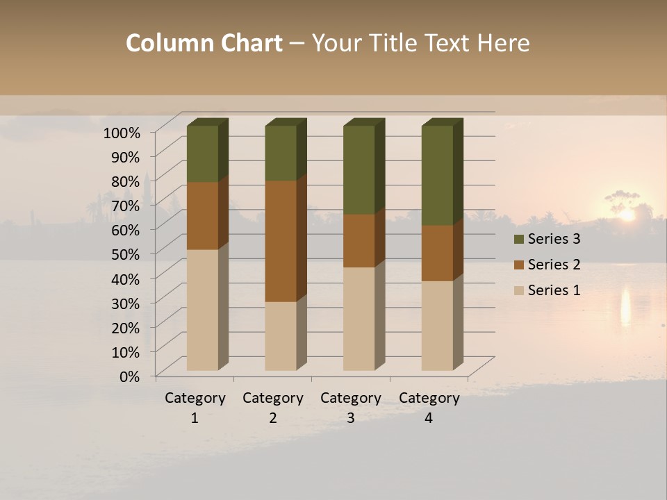 Hala Sultan Tekke Mosque In Cyprus From The Salt Lake PowerPoint Template