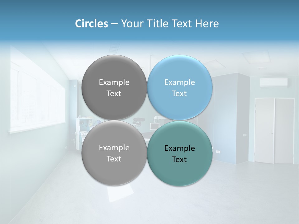 Operating Room In A Hospital PowerPoint Template