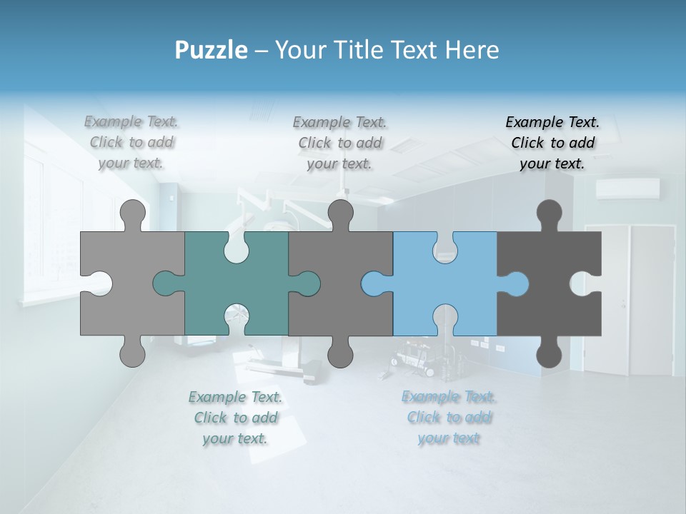 Operating Room In A Hospital PowerPoint Template