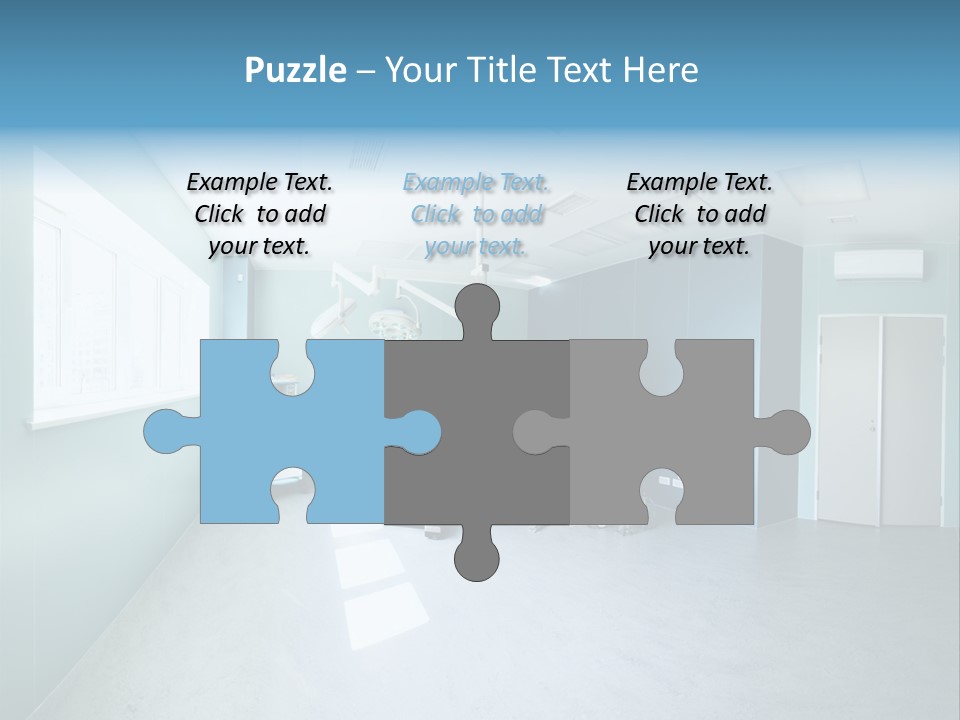 Operating Room In A Hospital PowerPoint Template