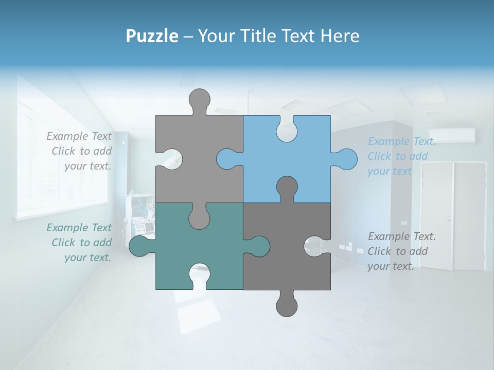 Operating Room In A Hospital PowerPoint Template