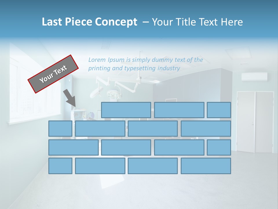 Operating Room In A Hospital PowerPoint Template
