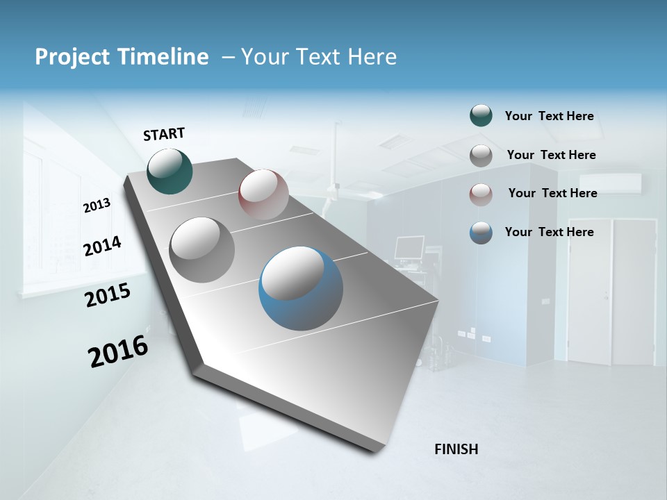 Operating Room In A Hospital PowerPoint Template