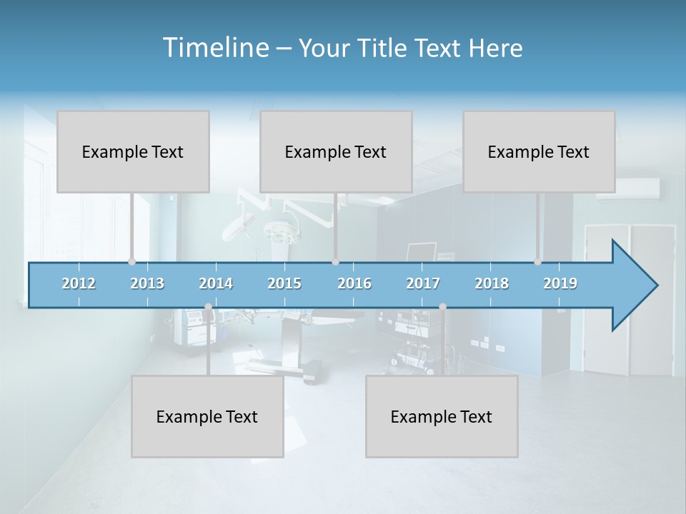 Operating Room In A Hospital PowerPoint Template