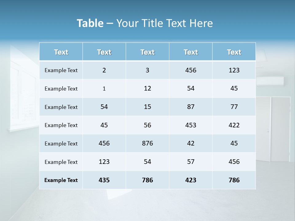 Operating Room In A Hospital PowerPoint Template