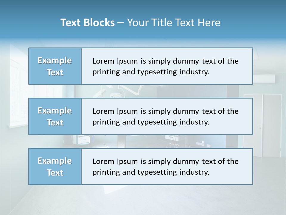 Operating Room In A Hospital PowerPoint Template