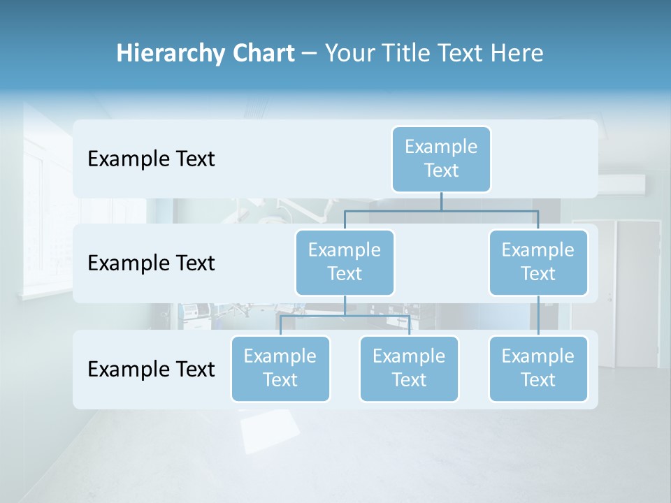 Operating Room In A Hospital PowerPoint Template