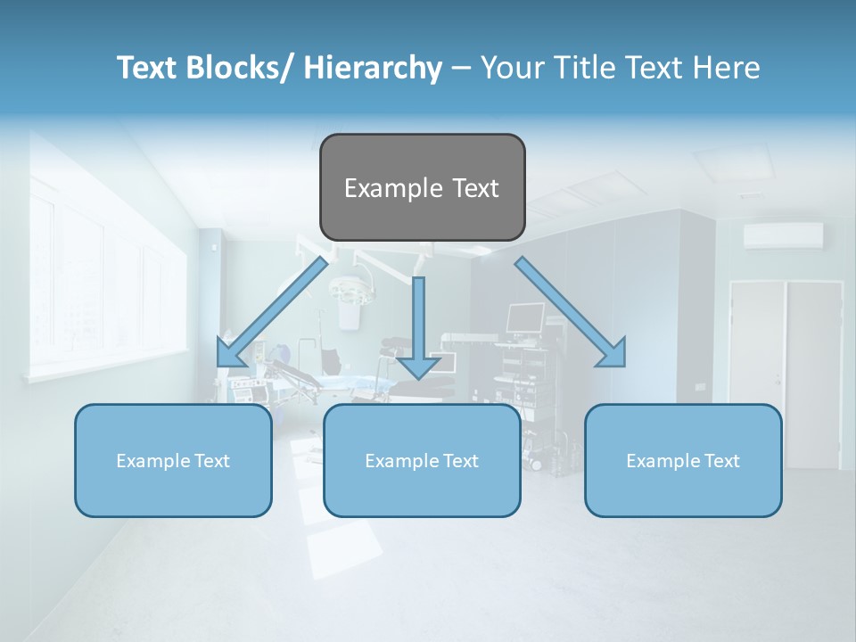 Operating Room In A Hospital PowerPoint Template