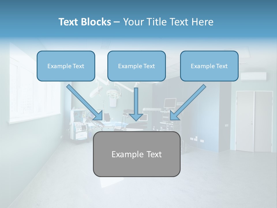 Operating Room In A Hospital PowerPoint Template