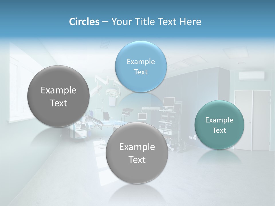 Operating Room In A Hospital PowerPoint Template